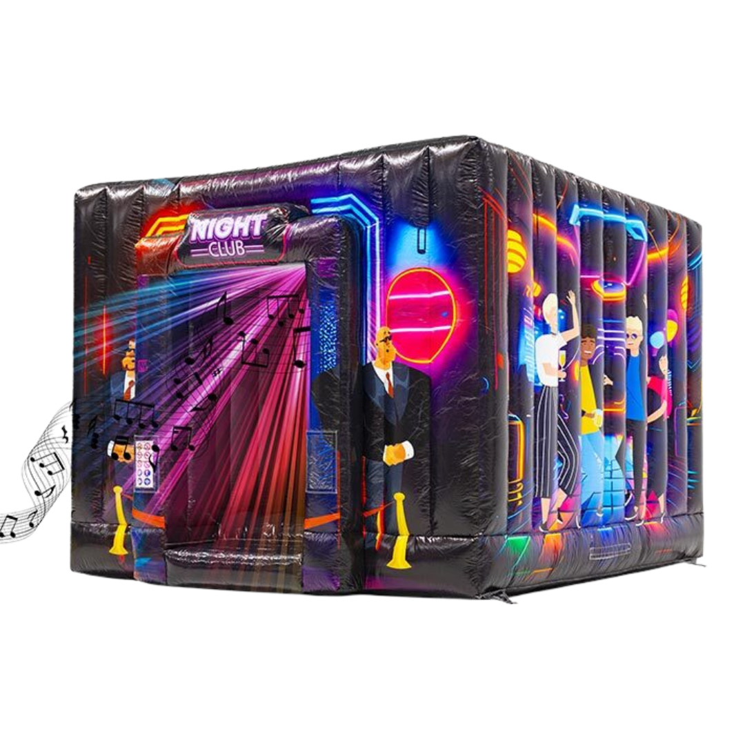 Hoppborg – Disco Castle 27 m²