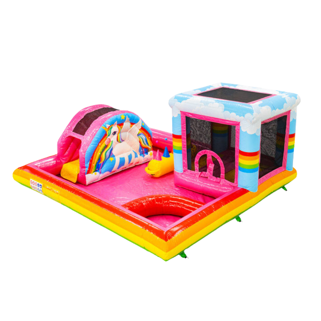 Hoppborg – Unicorn Park 23 m²