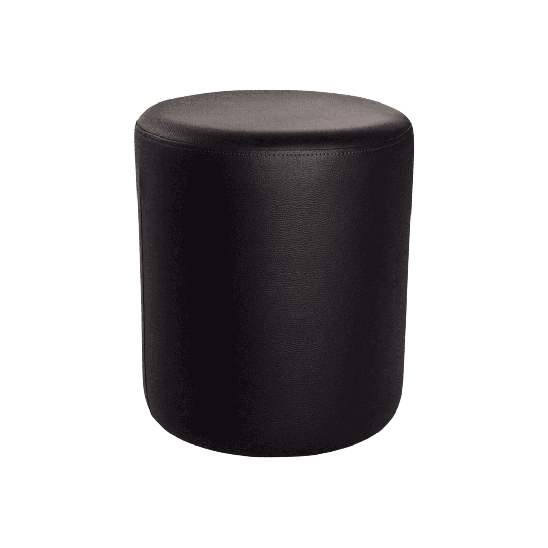 Sittpuff Rund - Svart