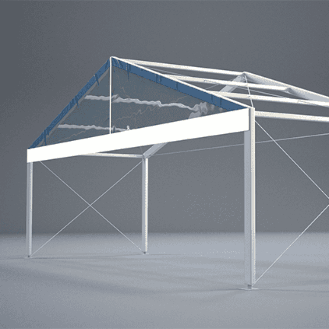 Transparent takduk (pris per m²)