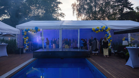 Hyra tält med golv, värme och belysning – så funkar det