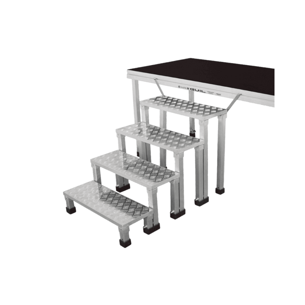 GUIL – Trappsteg aluminium 30x80 cm