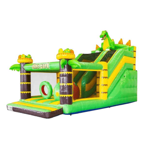 Hoppborg – Dino Slide 32 m²