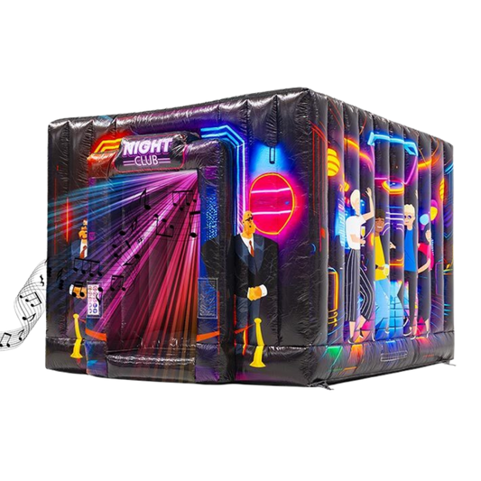 Hoppborg – Disco Castle 27 m²