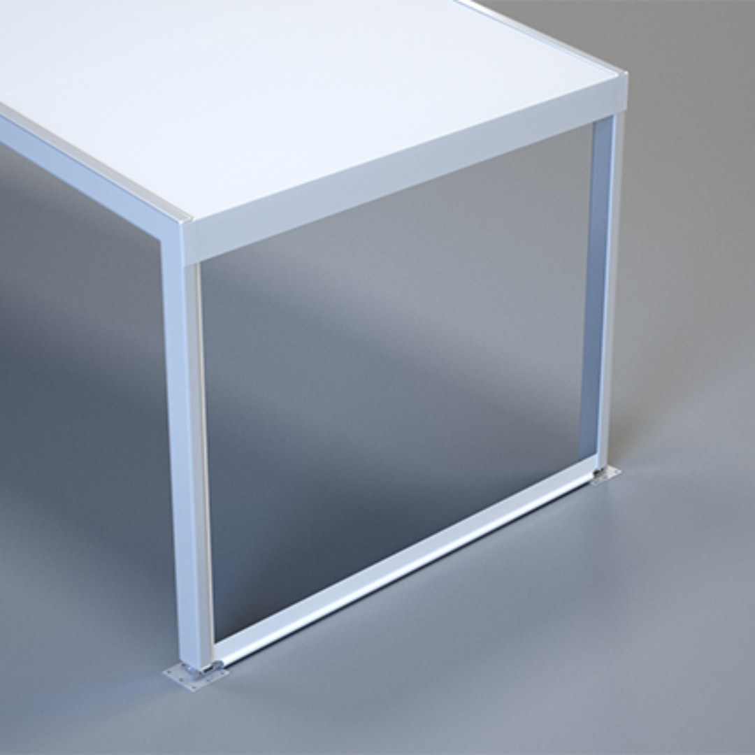 Transparent fasad PVC