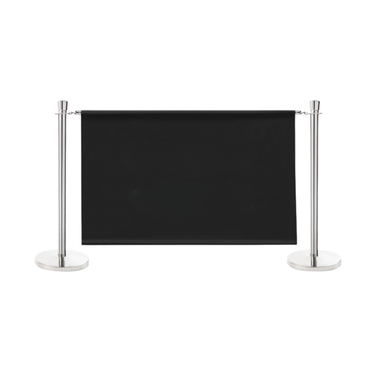 Reklambarriär avdelningsstolpe