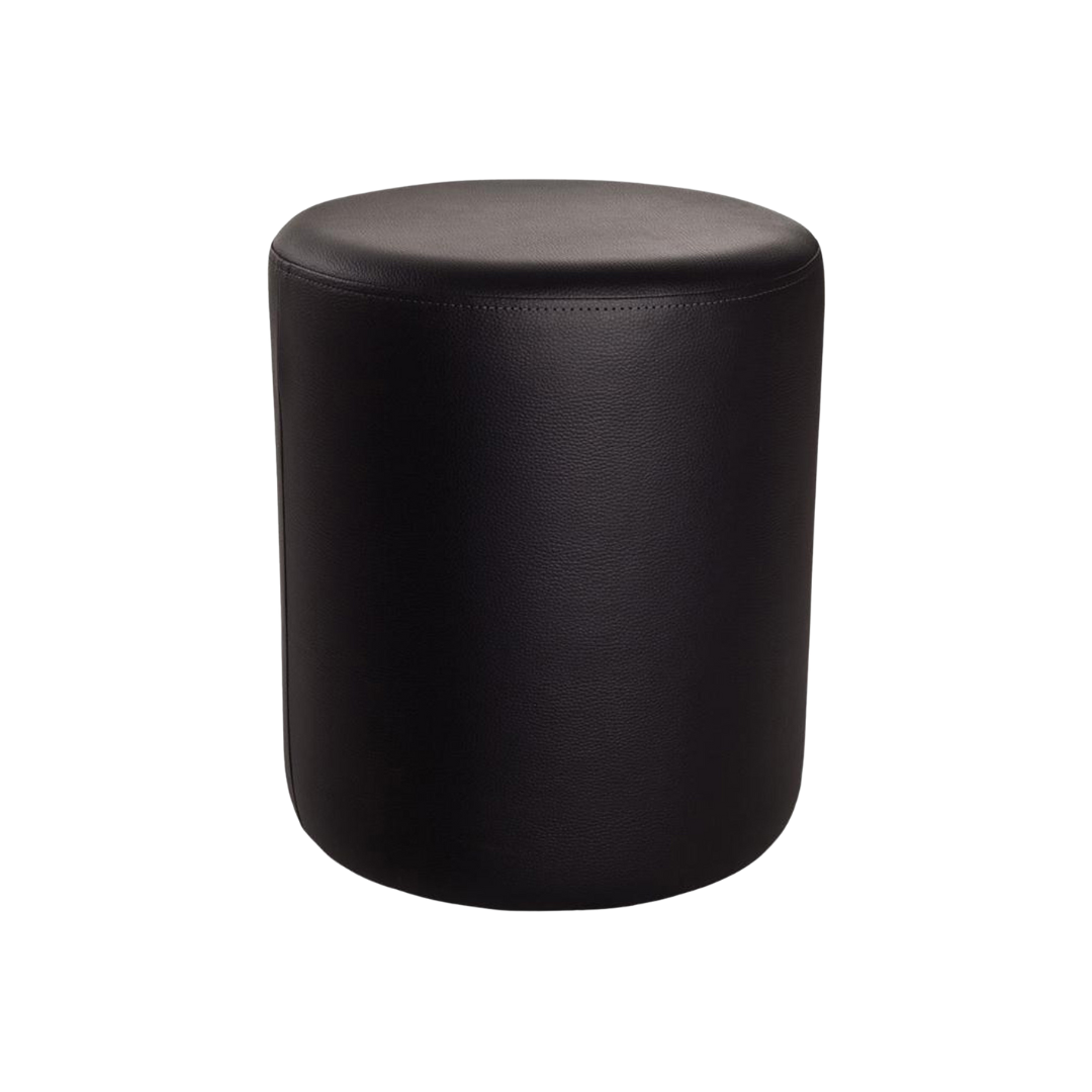 Sittpuff Rund - Svart