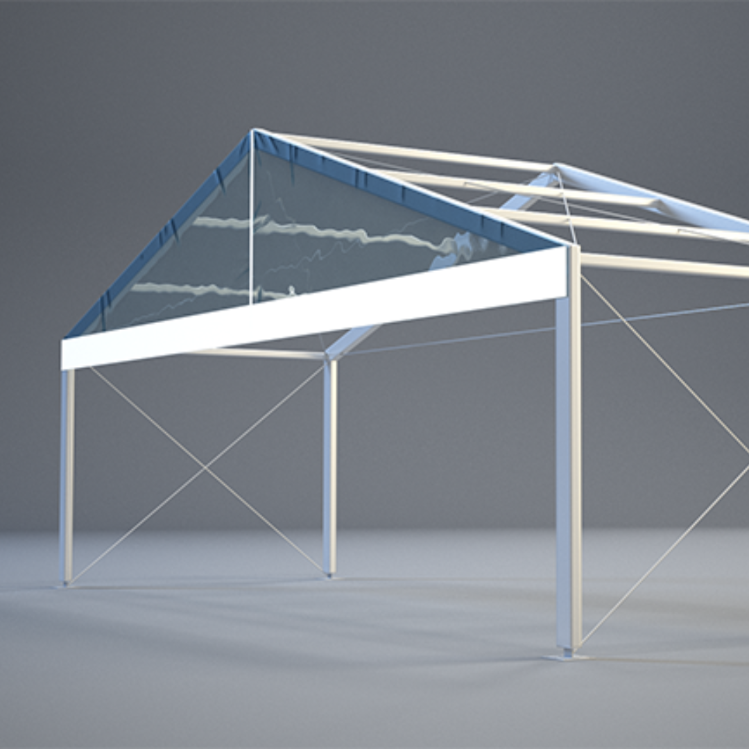 Transparent takduk (pris per m²)