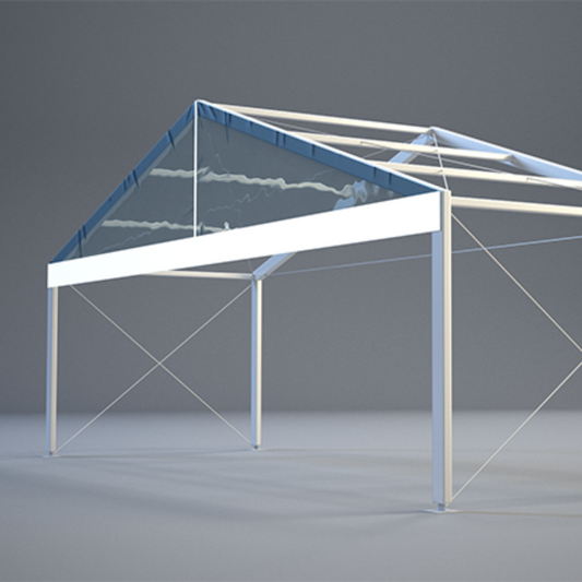 Transparent takduk (pris per m²)