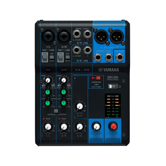 Yamaha MG06 2CH